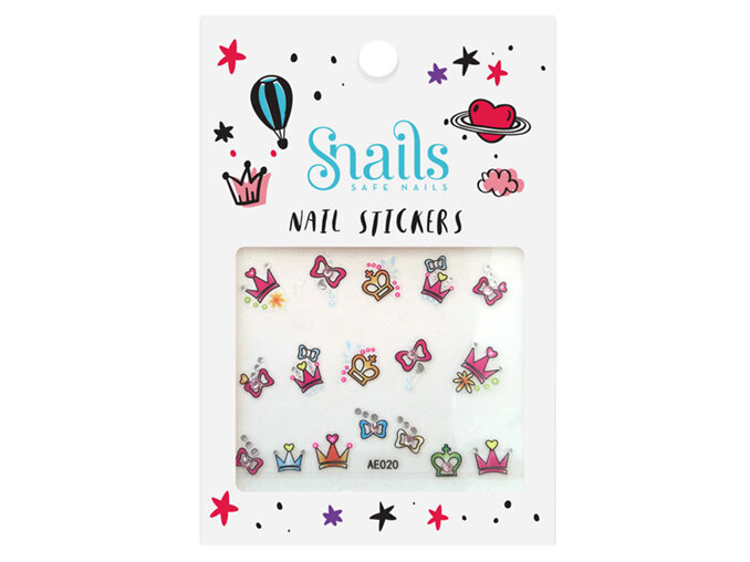 Snails Nail Stickers Perfect Princess manicure