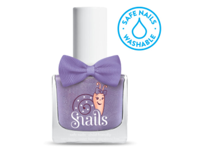 Snails Safe Nail Polish Purple Comet kids dress up water