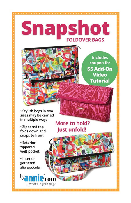 Snapshot Foldover Bag Pattern