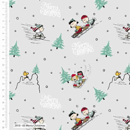 Snoopy Christmas Merry Christmas White 2910-05