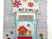 Snow Globe and Snowflakes Cushions Pattern