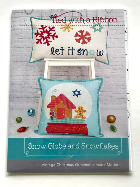 Snow Globe and Snowflakes Cushions Pattern