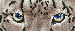 Snow Leopard Spy - Diamond Dotz - Intermediate Kit