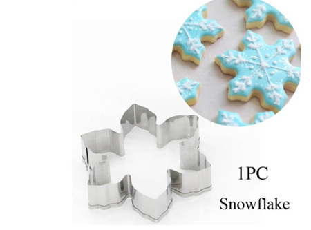 Snowflake Cookie Cutter Style 3