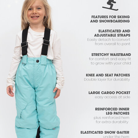 Snowrider Convertible Ski Overalls