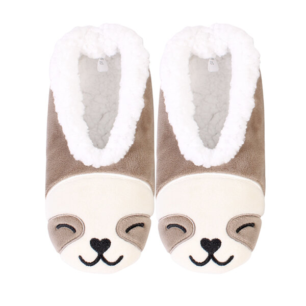 SnuggUps Kids Slippers Animal Sloth Small