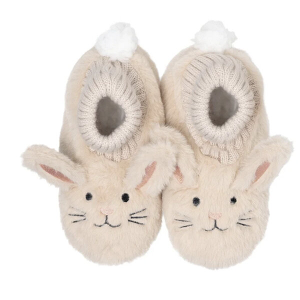 SnuggUps Toddler Slippers Animal Bunny Large