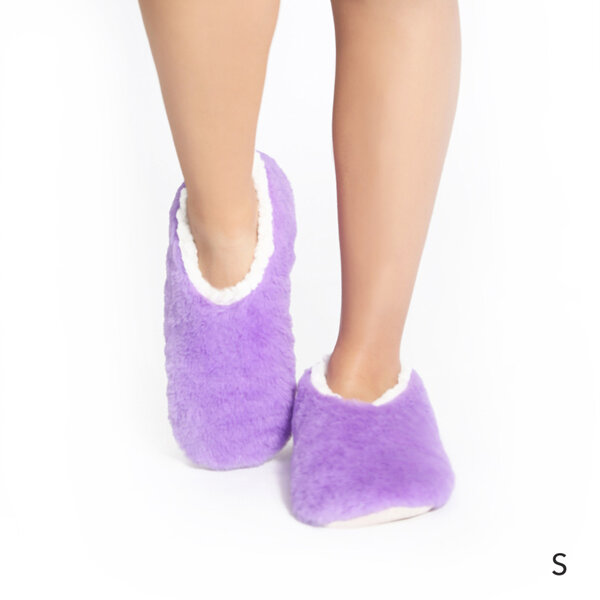 SnuggUps Women's Slippers Brights Purple Large