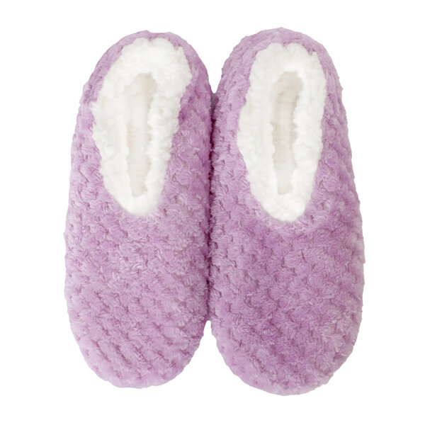 SnuggUps Women's Slippers Soft Petals Lilac Large