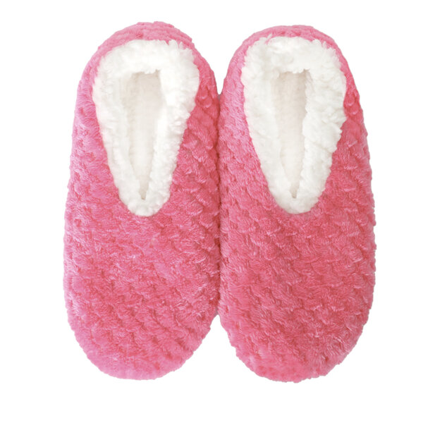 SnuggUps Women's Slippers Soft Petals Pink Large