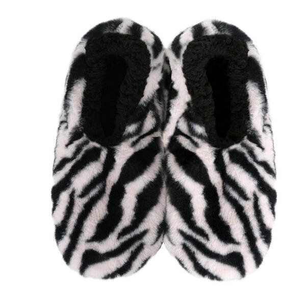 SnuggUps Women's Slippers Zebra Pink Medium