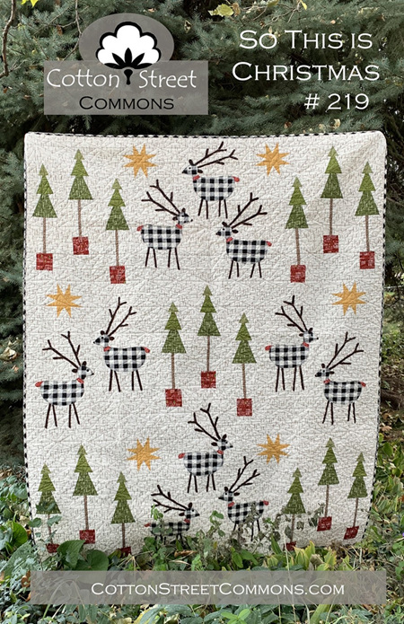 So This Is Christmas Quilt Pattern from Cotton Street Commons