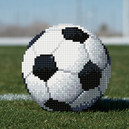 Soccer Ball - Diamond Art - Beginner Kit