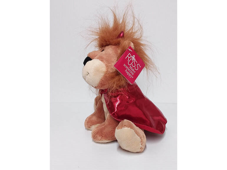 #softtoy#cuddly#lovetohold#aurora#lion#lorenzo#redcape#love