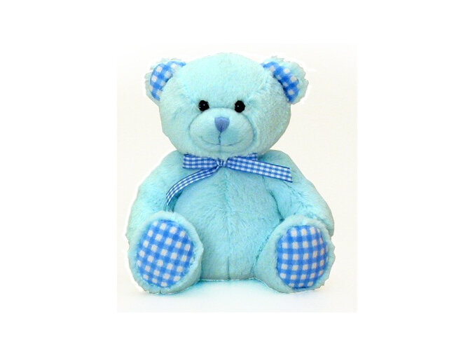 #softtoy#cuddly#lovetohold#gingham#bear#blue