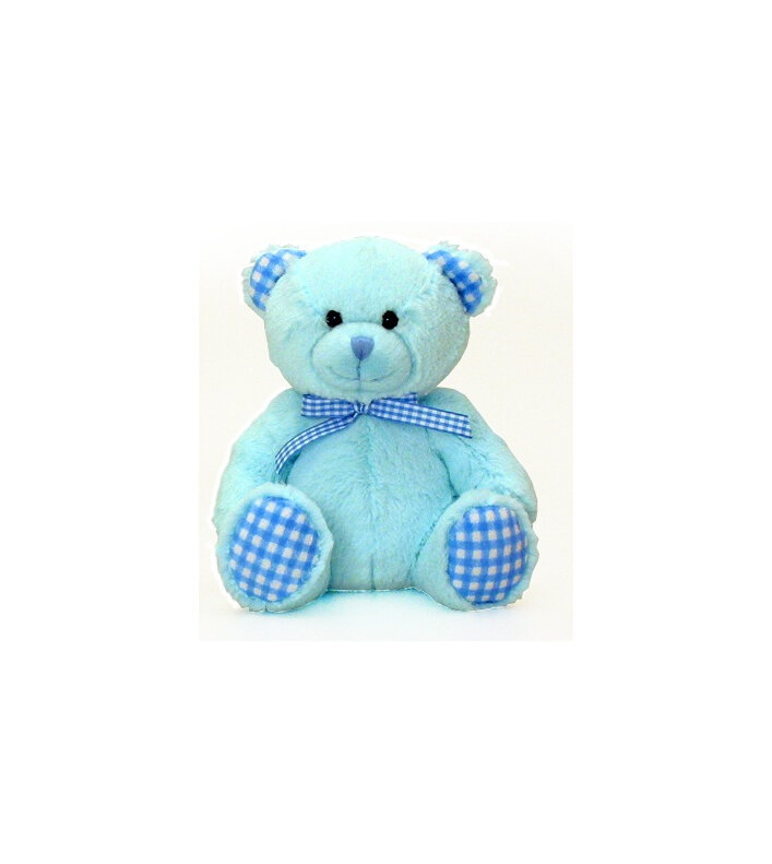 #softtoy#cuddly#lovetohold#gingham#bear#blue