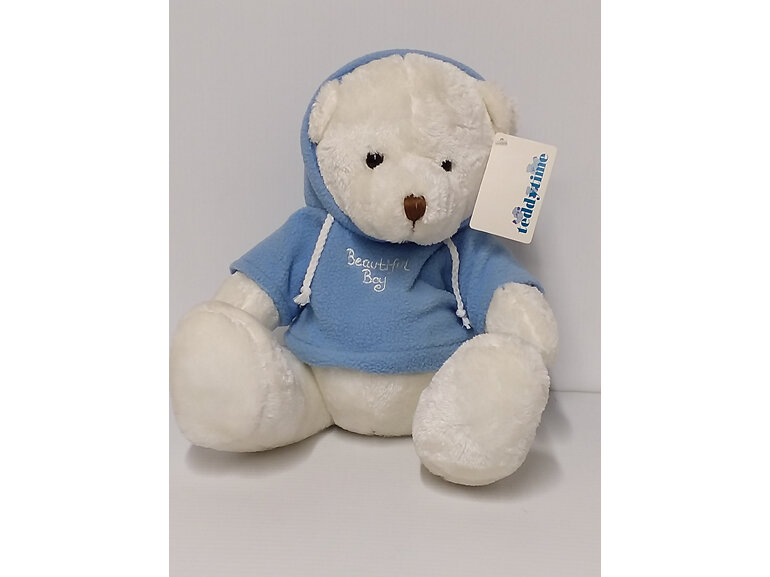 #softtoy#cuddly#lovetohold#teddybear#teddy#bear#blue#hoodie#blue