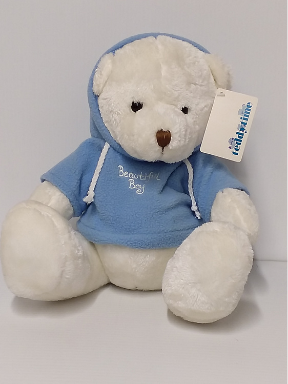 #softtoy#cuddly#lovetohold#teddybear#teddy#bear#blue#hoodie#blue