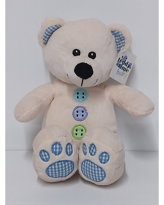 #softtoy#cuddly#lovetohold#teddybear#teddy#bear#cream#buttons