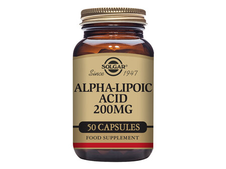 Solgar® Alpha-Lipoic Acid 200 mg Vegetable Capsules 50 caps