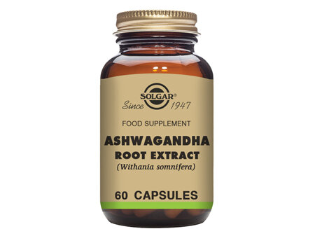 Solgar® Ashwagandha Root Extract Vegetable Capsules 60 caps