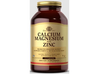 SOLGAR Calcium Magn Zinc Tabs 250pk