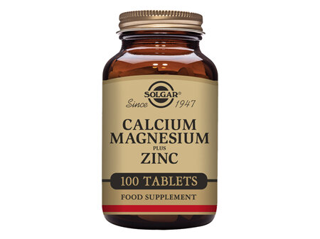 Solgar® Calcium Magnesium Plus Zinc Tablets 100 tabs
