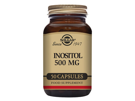 Solgar® Inositol 500 mg Vegetable Capsules 50 caps