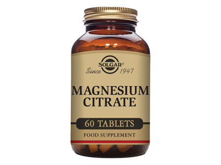 Solgar® Magnesium Citrate Tablets 60 tabs