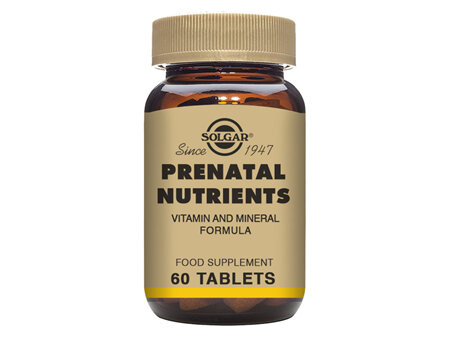 Solgar® Prenatal Nutrients Tablets 60 tabs