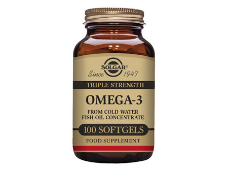 Solgar® Triple Strength Omega-3 Softgels 100 caps