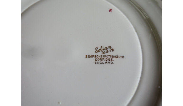 Solian Ware plates