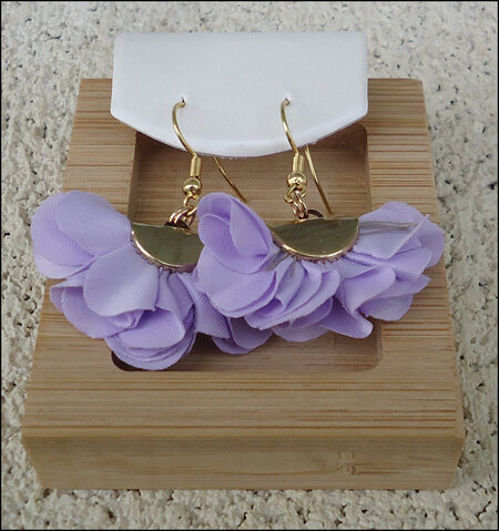 Solid Earrings - Lilac