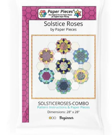 Solistice Roses Pattern and Paper Pack by Paper Pieces