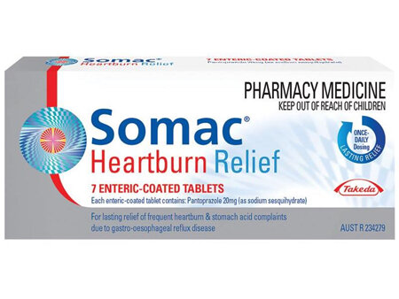 Somac Heartburn Relief 20mg 7 Tablets
