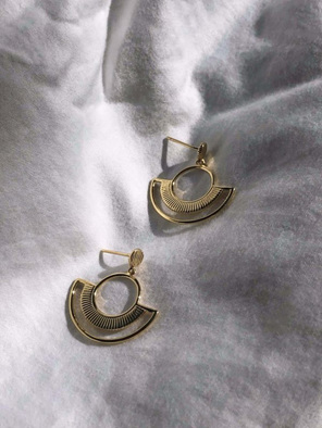 Some 18K Gold Earrings - Audrey