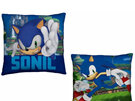 Sonic Moves Square Filled Cushion