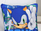 Sonic Moves Square Filled Cushion