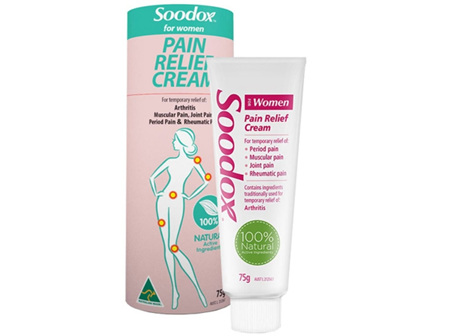 SOODOX PAIN RLF CRM FOR WMN 75G