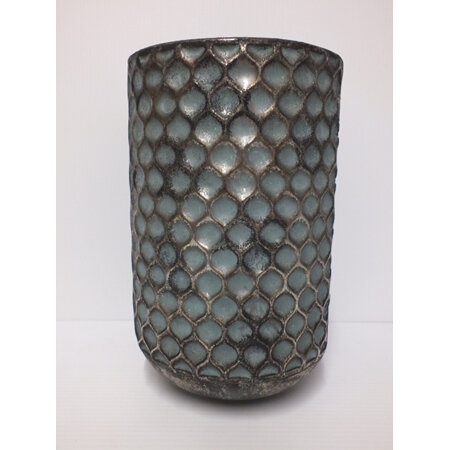 Sorrento  Tin vase Pewter C3841