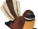 Sounds of New Zealand Piwakawaka Fantail with Sound Bird 15cm