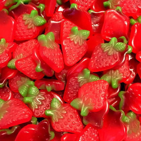 Sour strawberrys 500gm bag