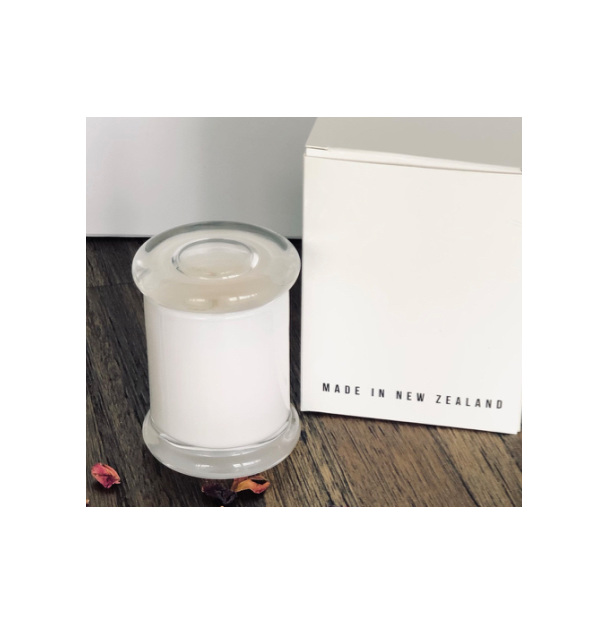SOY CANDLE- FROSTED SMALL 145ml- LEMON ZEST