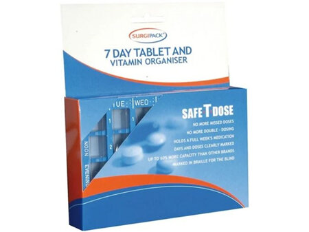 SP Safe-T-Dose Tablet Organiser