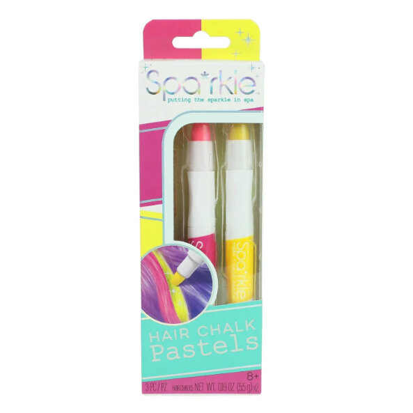 Spa*rkle Hair Chalk Pastels Kit Pink & Yellow