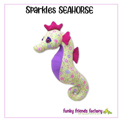 Sparkles Seahorse pattern