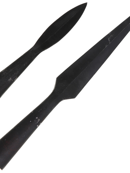 Spear 1 - Hand Forged Iron Spearhead - Sharp (2 sizes)