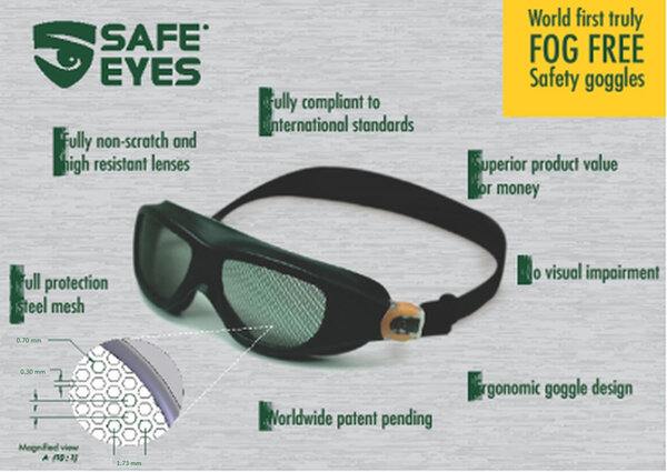 Special Offer - P100 Pro- Pruner + Safe Eyes Mesh Goggles
