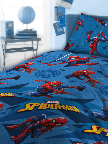 Spiderman Single Duvet Cover Set