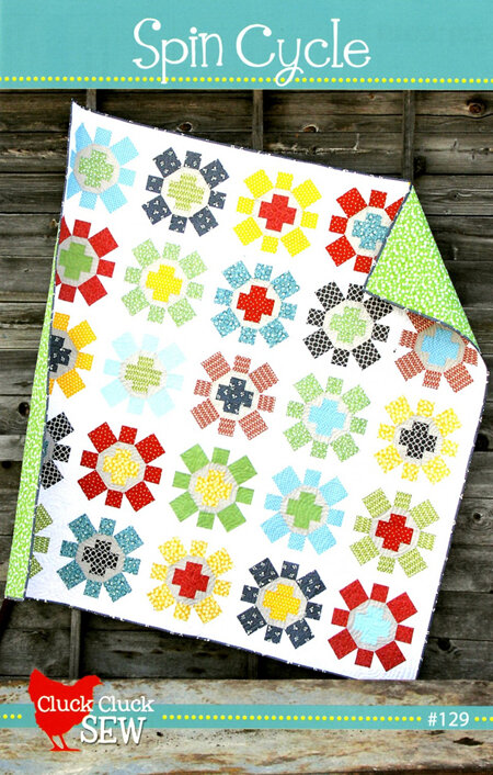 Spin Cycle Quilt Pattern from Cluck Cluck Sew